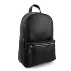 Nathan Siyah Deri Sırt Çantası