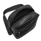 Nicole Siyah Erkek Postacı Çantası