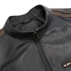 Nobert Lacivert Erkek Deri Ceket