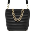 Norberto Zincir Detaylı Kadın Deri Omuz Askılı Çanta