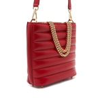 Norberto Zincir Detaylı Kadın Deri Omuz Askılı Çanta