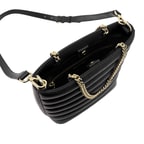 Norberto Zincir Detaylı Kadın Deri Omuz Askılı Çanta