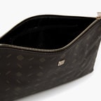 Odila Kahve Kadın Monogram Omuz Çantası