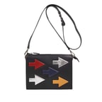 Oklu Kadın Deri Omuz Askılı Çanta