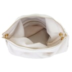 Oksana Beyaz Kadın Deri Omuz Çantası