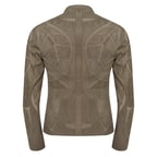 Origa Kadın Yaprak Panelli Deri Ceket