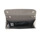 Oskar Gri Kadın Parlak Taşlı Gece Çantası