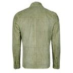 Osvaldo Yeşil Erkek Süet Gömlek