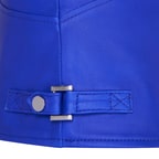 Paride Lacivert Kadın Deri Ceket