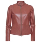 Paride Mor Kadın Deri Ceket