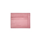 Pembe Kadın Deri Kartlık