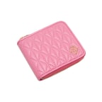 Pembe Kapitone Kadın Deri Cüzdan