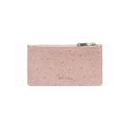 Pembe Welkin Kadın Deri Kartlık