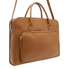 Penny Kahve Erkek Deri Evrak Çantası