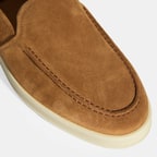 Peraleda Taba Erkek Slip-On Süet Loafer