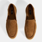 Peraleda Taba Erkek Slip-On Süet Loafer