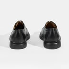 Perdita Siyah Erkek Deri Bağcıklı Klasik Ayakkabı