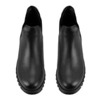 Phoebe Siyah Kadın DesaComfort Lastikli Deri Bot