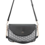 Plante Siyah Kadın Monogram Omuz Çantası