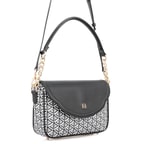 Plante Siyah Kadın Monogram Omuz Çantası