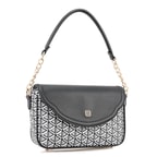 Plante Siyah Kadın Monogram Omuz Çantası