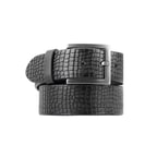 Pomme Siyah Erkek Spor Deri Kemer