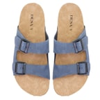 Porter Lacivert Erkek Nubuk Terlik