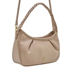 Pudra Dalya Kadın Deri Omuz Askılı Çanta
