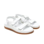 Reese Beyaz Kadın Deri Sandalet