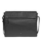 Remi Erkek Örgü Deri Postacı Çantası