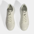 Reminya Beyaz Erkek Deri Bağcıklı Günlük Ayakkabı