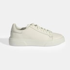 Reminya Beyaz Erkek Deri Bağcıklı Günlük Ayakkabı