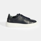 Reminya Lacivert Erkek Deri Bağcıklı Günlük Ayakkabı