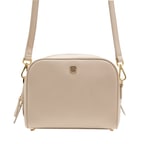 Rieke Krem Kadın Deri Omuz Çantası