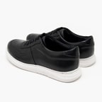 Rock Siyah Erkek Deri Spor Ayakkabı