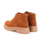 Roos Taba Kadın Bağcıklı Süet Deri Bot