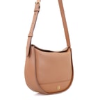 Samy Kahve Kadın Deri Omuz Çantası