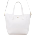 Sandio Beyaz Kadın Deri Omuz Çantası 