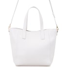 Sandio Beyaz Kadın Deri Omuz Çantası 