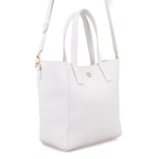 Sandio Beyaz Kadın Deri Omuz Çantası 