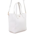 Sandio Beyaz Kadın Deri Omuz Çantası 