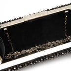 Sandy Siyah Kadın Gece Çantası