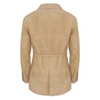 Sarafina Kadın Oversize Blazer Süet Deri Ceket