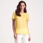 Sarı Kadın Tekstil Bluz