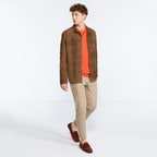 Saverio Erkek Süet Deri Gömlek