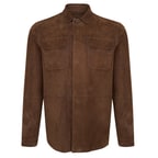 Saverio Erkek Süet Deri Gömlek
