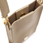 Senni Bej Kadın Deri Telefon Çantası 