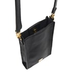 Senni Siyah Kadın Deri Telefon Çantası 