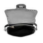 Serenity Siyah Kadın Deri Postacı Çantası