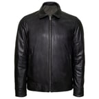 Sergio Erkek Çift Taraflı Deri Mont